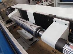 Rotogravure printing proofing machine cylinder